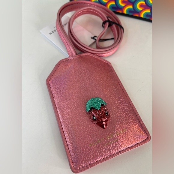 Kurt Geiger Pink Card Holder - Picture 2 of 7